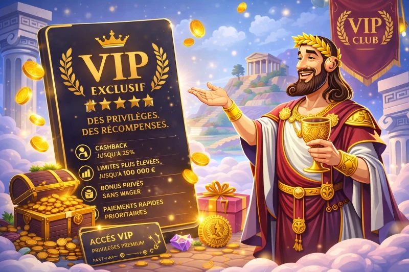 Programme VIP Cresus Casino